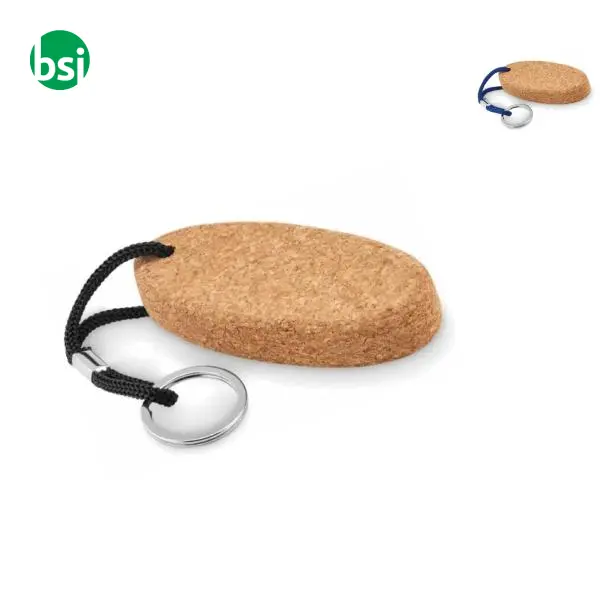 Floating cork key ring - BOAT -  1