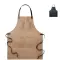 Apron in leather - CHEF - Anteprima 1