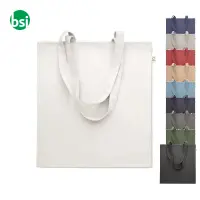 Recycled cotton shopping bag - VIVEKA COLOUR