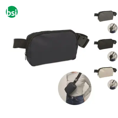 Waist bag in 210D polyester - KOROVIN WAIST
