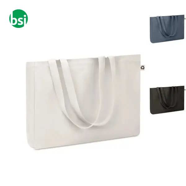 Canvas Recycled bag 280 gr/m2 - RESPECT COLOURED -  1