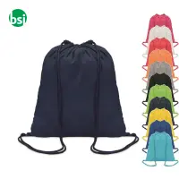 Cotton 100 gsm drawstring bag - COLORED