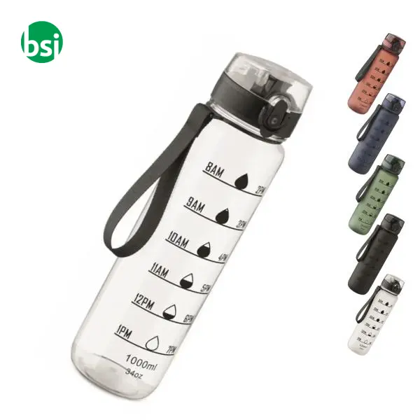 Sports water bottle RPET 1L - ISFORDEN MARK -  1