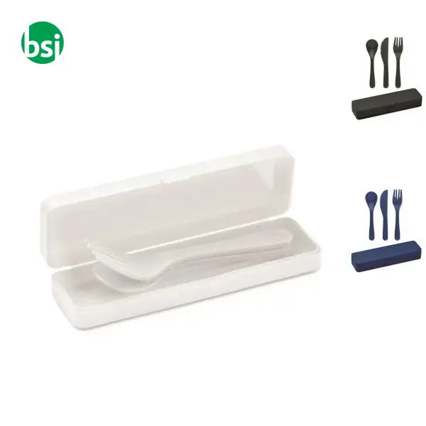 Cutlery set in PP - RIGATA -  1