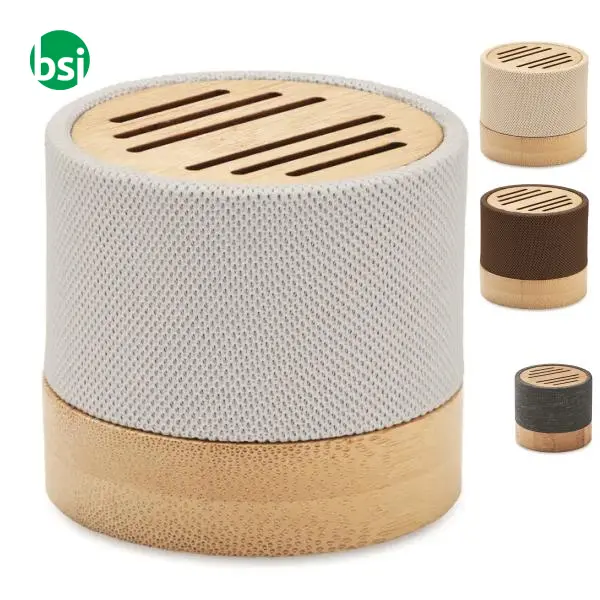 Bamboo RPET wireless speaker - 3W - BOOL -  1