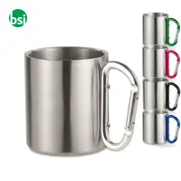 Metal mug & carabiner handle - 220ml - TRUMBO