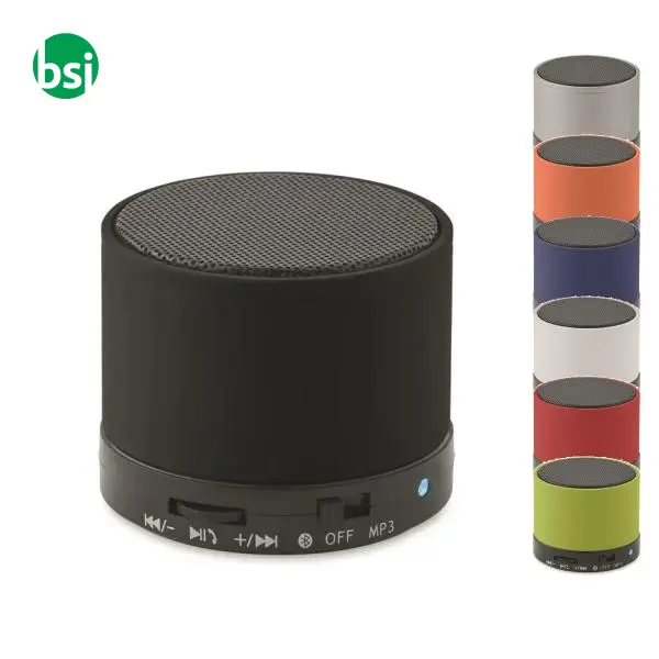 Round Bluetooth speaker - 3W - ROUND BASS -  1
