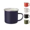 Metal mug with enamel layer - 350ml - PLATEADO - Anteprima 1