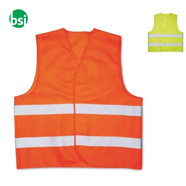 Knitted material waistcoat - VISICOAT -  1