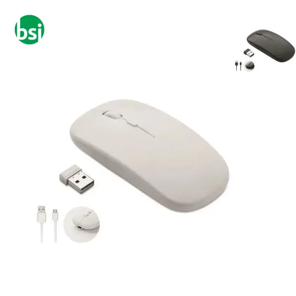 Rechargeable wireless mouse - CURVY C -  1