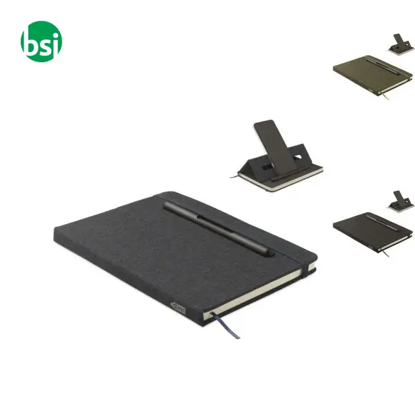 A5 notebook with phone holder - RINBOOK -  1