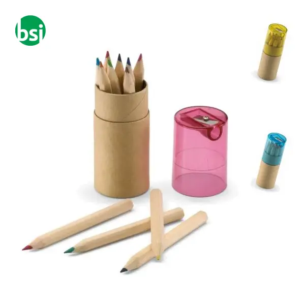 12 coloured pencils - LAMBUT -  1