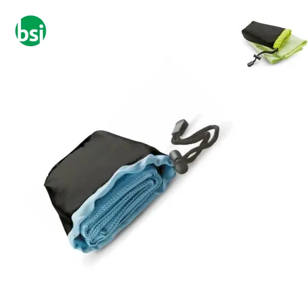 Sport towel in nylon pouch - DRYE -  1