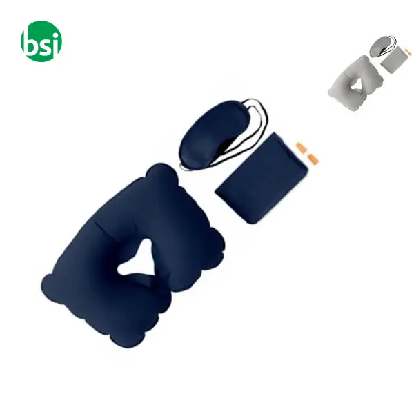 Set w/ pillow, eye mask, plugs  - TRAVELPLUS -  1