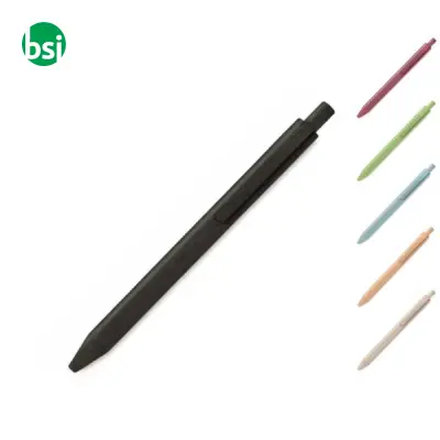 Wheat Straw/ABS push type pen - PECAS
