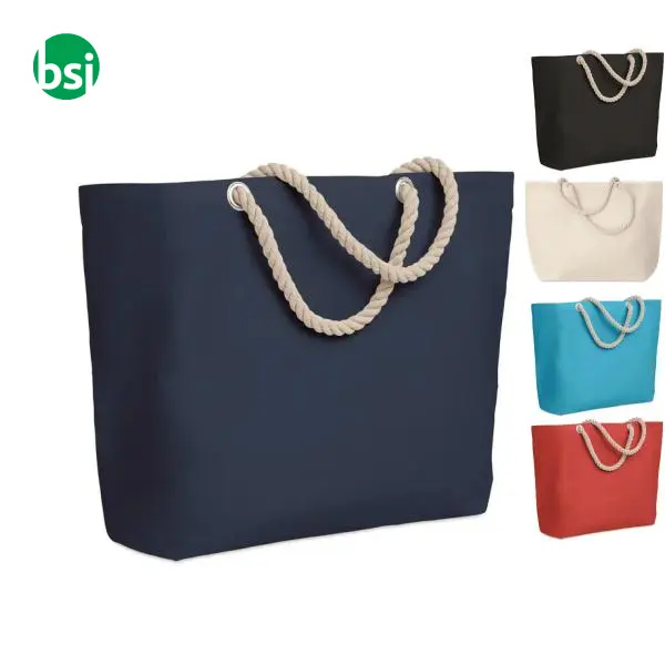 Beach bag with cord handle - MENORCA -  1
