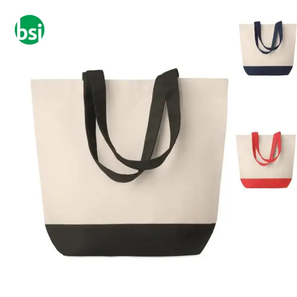 Canvas beach bag 170gr/m2 - KLEUREN BAG -  1