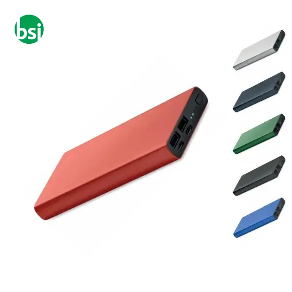 10000 mAh power bank - POWERFLAT 8 C -  1