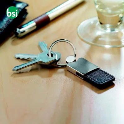 PU and metal key ring - COLUMBUS - Immagine 8