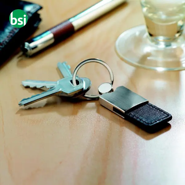 PU and metal key ring - COLUMBUS -  8