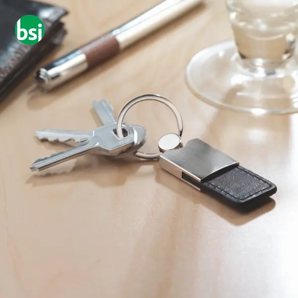 PU and metal key ring - COLUMBUS -  3