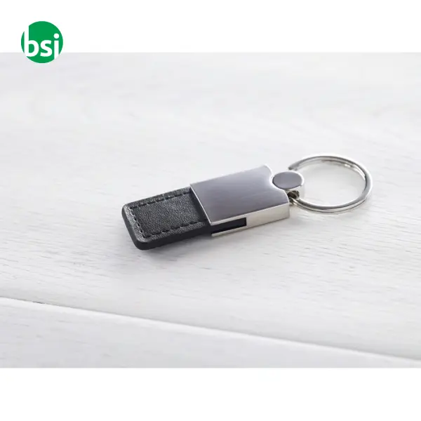 PU and metal key ring - COLUMBUS -  4