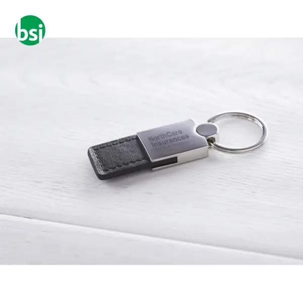 PU and metal key ring - COLUMBUS -  5