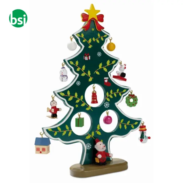 Wooden xmas tree decoration - WOODTREE -  1