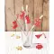Set of 6 felt tree hangers - ROUGE - Anteprima 3