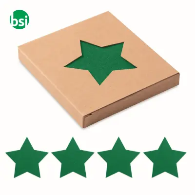 RPET 4 felt coaster set - STARGUARD - Immagine 20