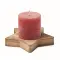Candle on star wooden base - LOTUS - Anteprima 23