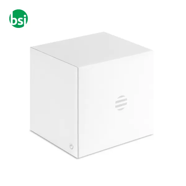 Candle on star wooden base - LOTUS -  16