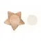 Candle on star wooden base - LOTUS - Anteprima 15