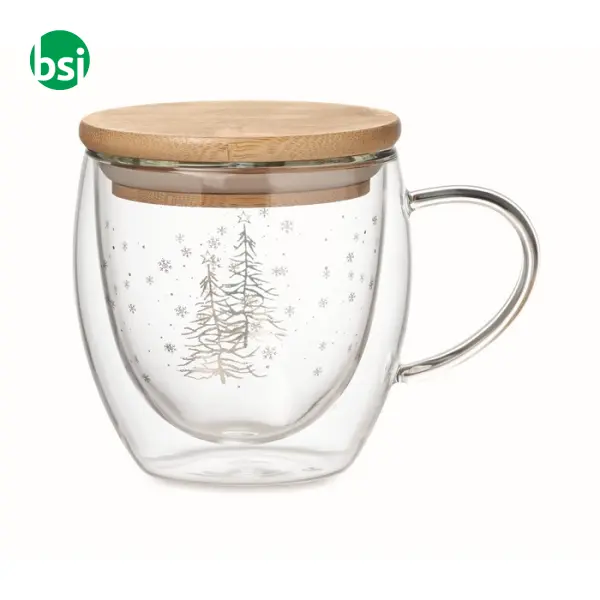 Double wall borosilicate mug - SIAN -  1