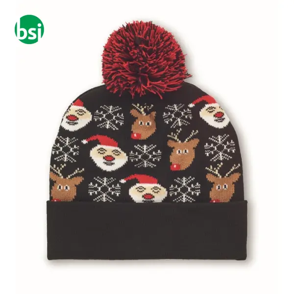 Christmas knitted beanie - SHIMAS HAT -  16