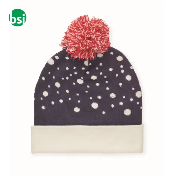 Christmas knitted beanie - SHIMAS HAT -  7