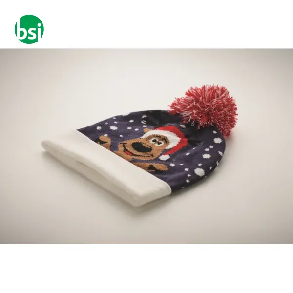 Christmas knitted beanie - SHIMAS HAT -  8
