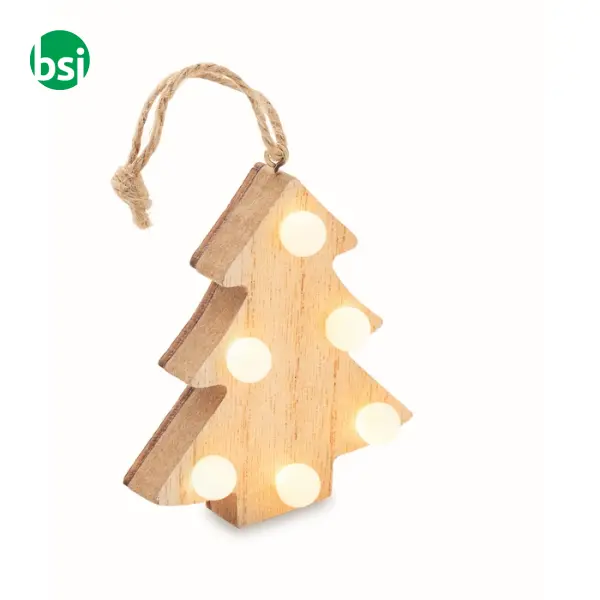 Wooden weed tree with lights - LULIE -  3