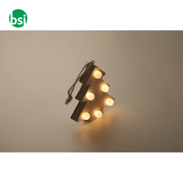 Wooden weed tree with lights - LULIE -  6