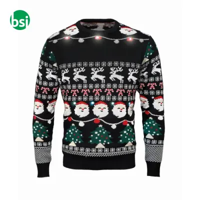 Christmas LED sweater L/XL - SHAMIS LARGE - Immagine 2