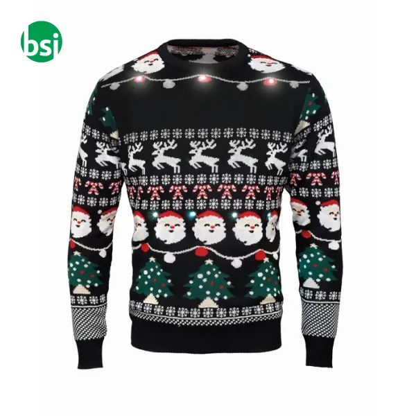 Christmas LED sweater L/XL - SHAMIS LARGE -  2