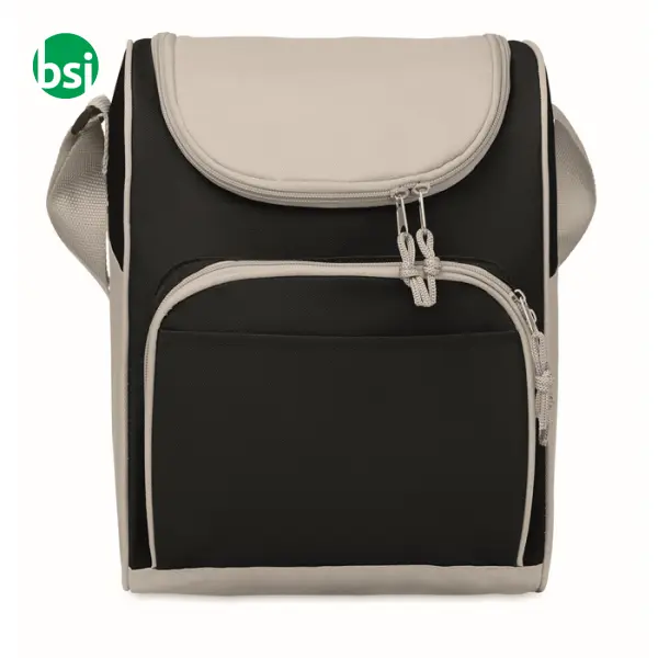 Cooler bag with front pocket - ZIPPER -  2