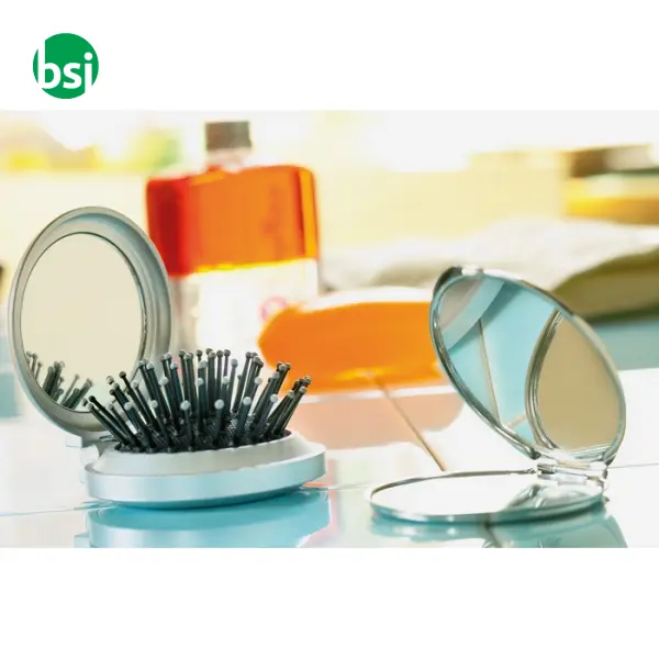 Foldable brush/mirror - B BEAUTY -  2
