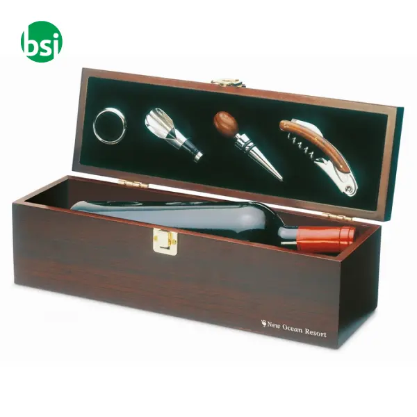 Wine set in wine box - COSTIERES -  3