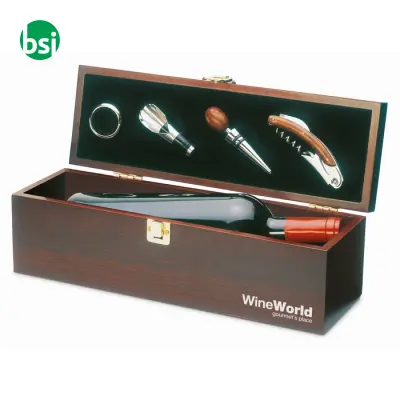 Wine set in wine box - COSTIERES - Immagine 4