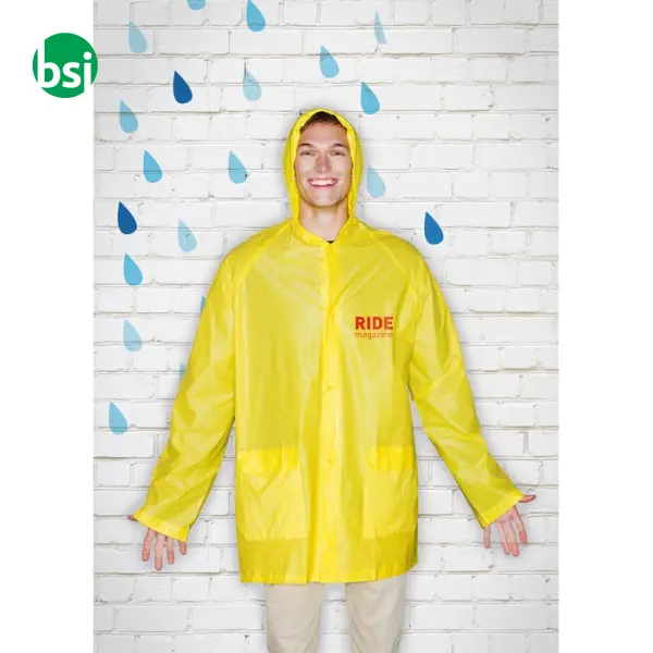 PVC raincoat with hood - BLADO -  4