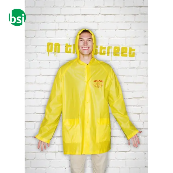 PVC raincoat with hood - BLADO -  3