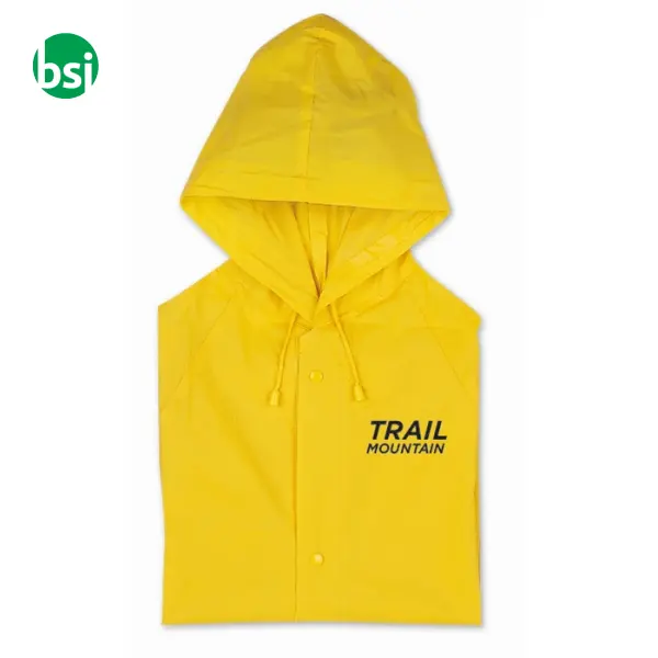 PVC raincoat with hood - BLADO -  8