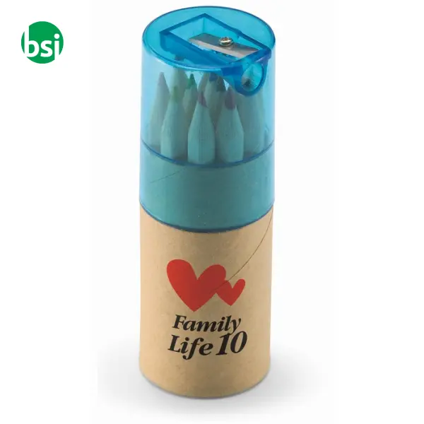 12 coloured pencils - LAMBUT -  2