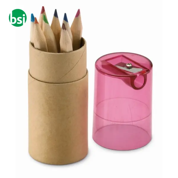 12 coloured pencils - LAMBUT -  5